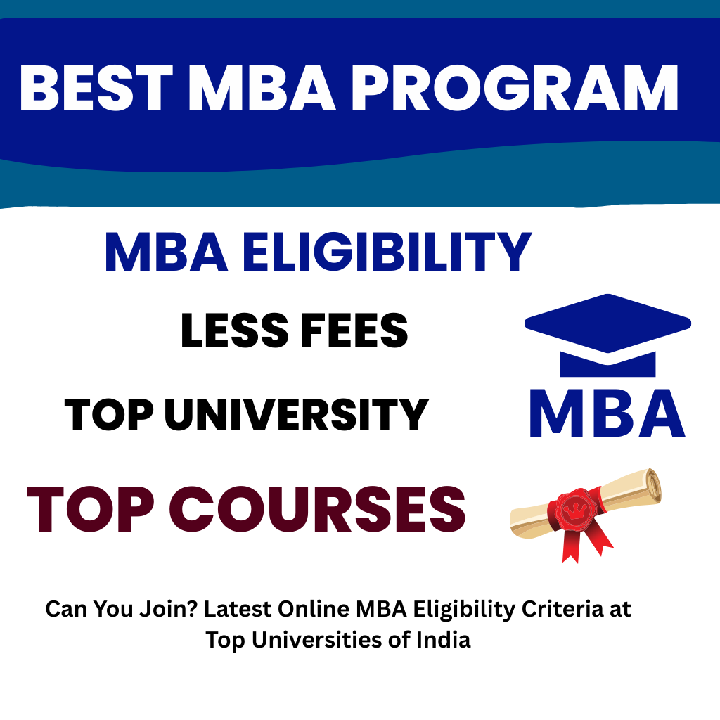 Online MBA Eligibility Criteria